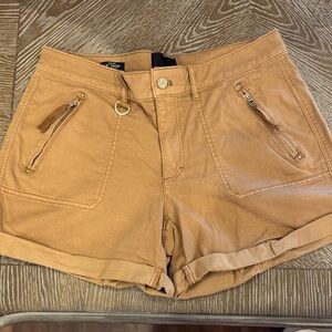 White House Black Market Women's Tan Shorts